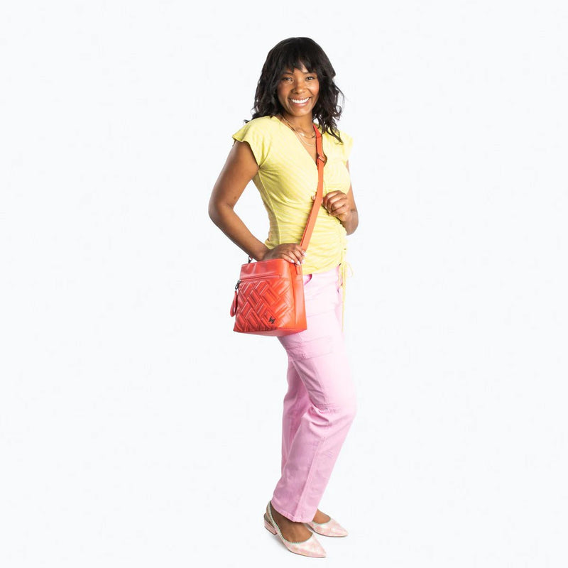 LUG - Double Dip Satin Luxe VL Crossbody Bag