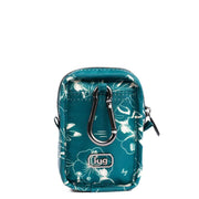 LUG - Embroidered Drizzle Zip Storage Pouch Luggage & Bags ALOHA OUTLINE TEAL