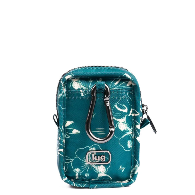 LUG - Embroidered Drizzle Zip Storage Pouch Luggage & Bags ALOHA OUTLINE TEAL