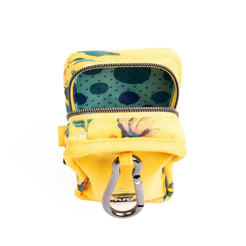 LUG - Embroidered Drizzle Zip Storage Pouch Luggage & Bags BOUQUET YELLOW