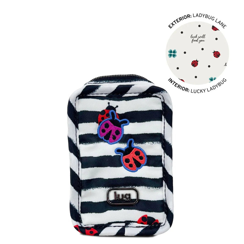 LUG - Embroidered Drizzle Zip Storage Pouch Luggage & Bags LADYBUG LANE 2