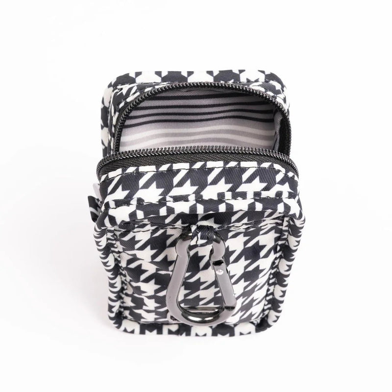 LUG - Embroidered Drizzle Zip Storage Pouch Luggage & Bags MICRO HOUNDSTOOTH