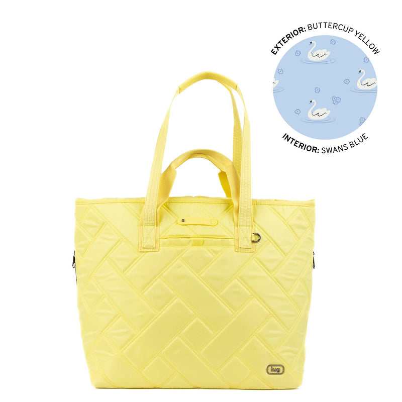LUG - Ferry XL SE Expandable Carry - All with Charm Bar Luggage & Bags BUTTERCUP YELLOW