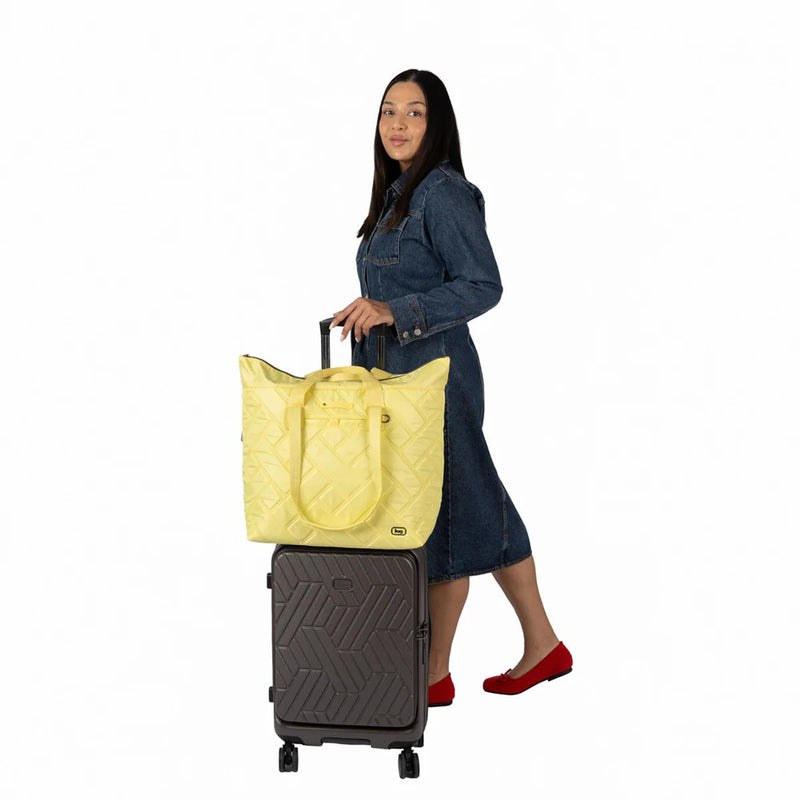 LUG - Ferry XL SE Expandable Carry - All with Charm Bar Luggage & Bags BUTTERCUP YELLOW