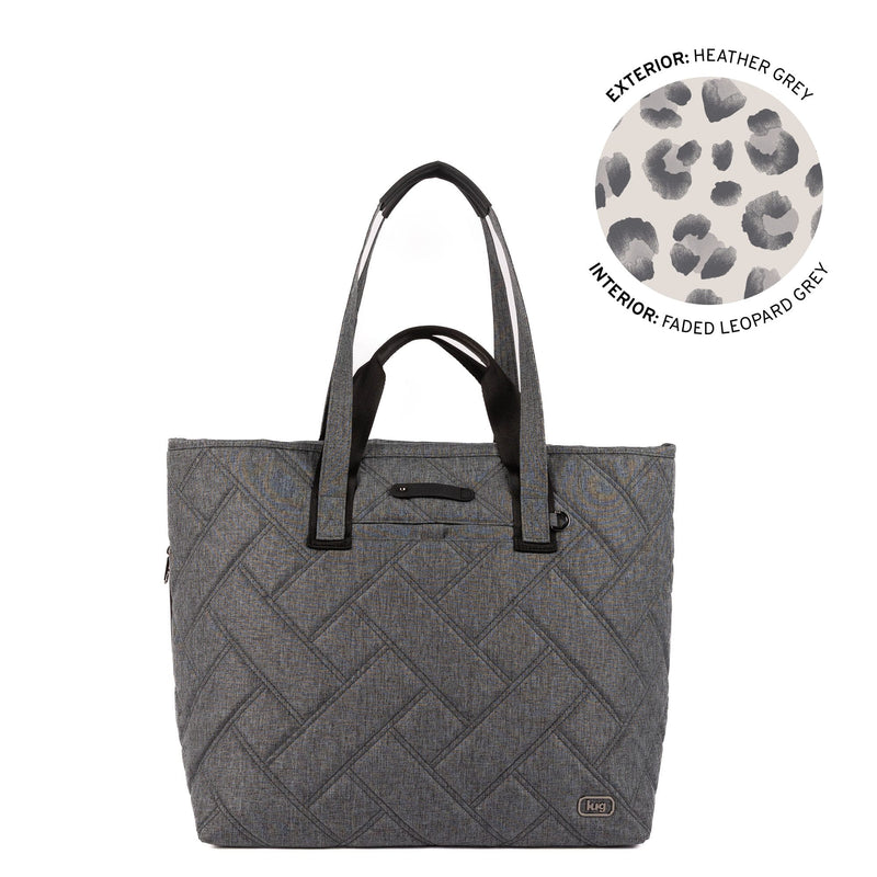 LUG - Ferry XL SE Expandable Carry - All with Charm Bar Luggage & Bags HEATHER GREY