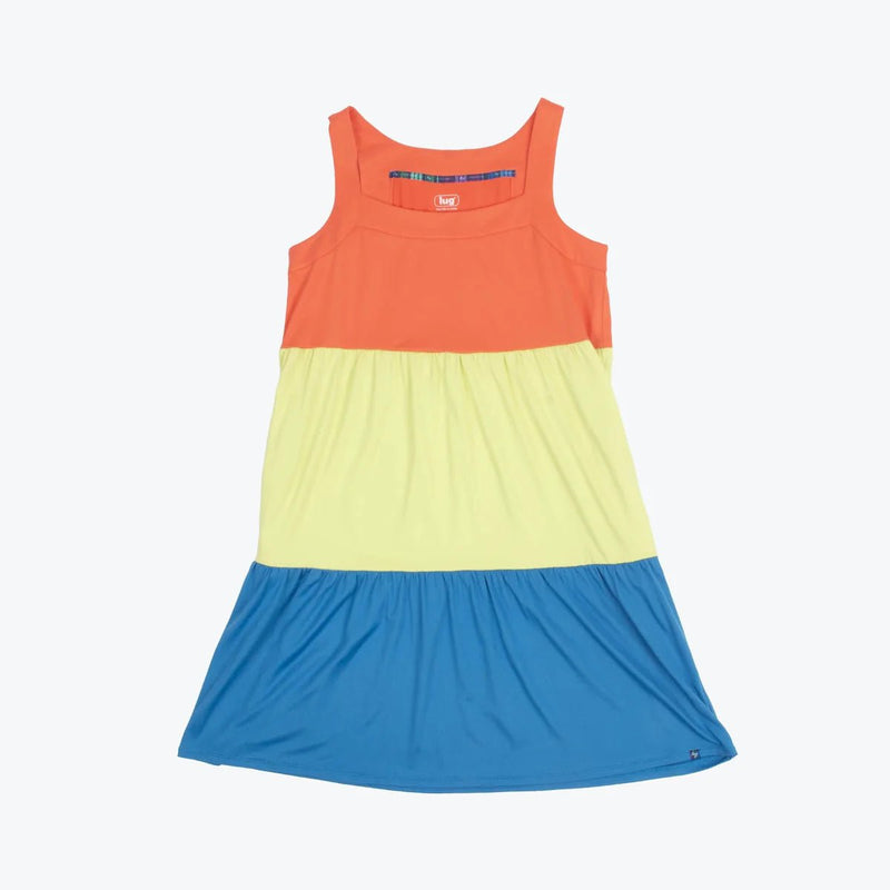 LUG - Flare Colorblock Dress