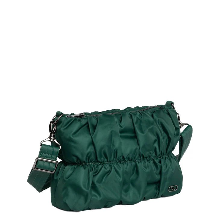 LUG - Flounce Ruched Crossbody Bag