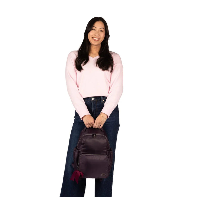 LUG - Pattycake Backpack with Bow Luggage & Bags BLACK