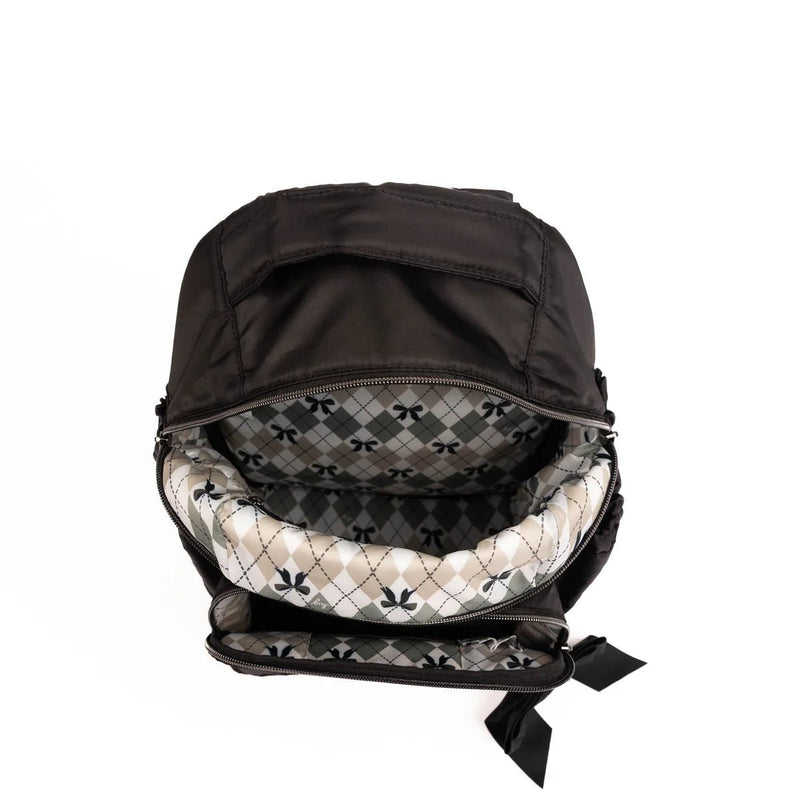 LUG - Pattycake Backpack with Bow Luggage & Bags BLACK