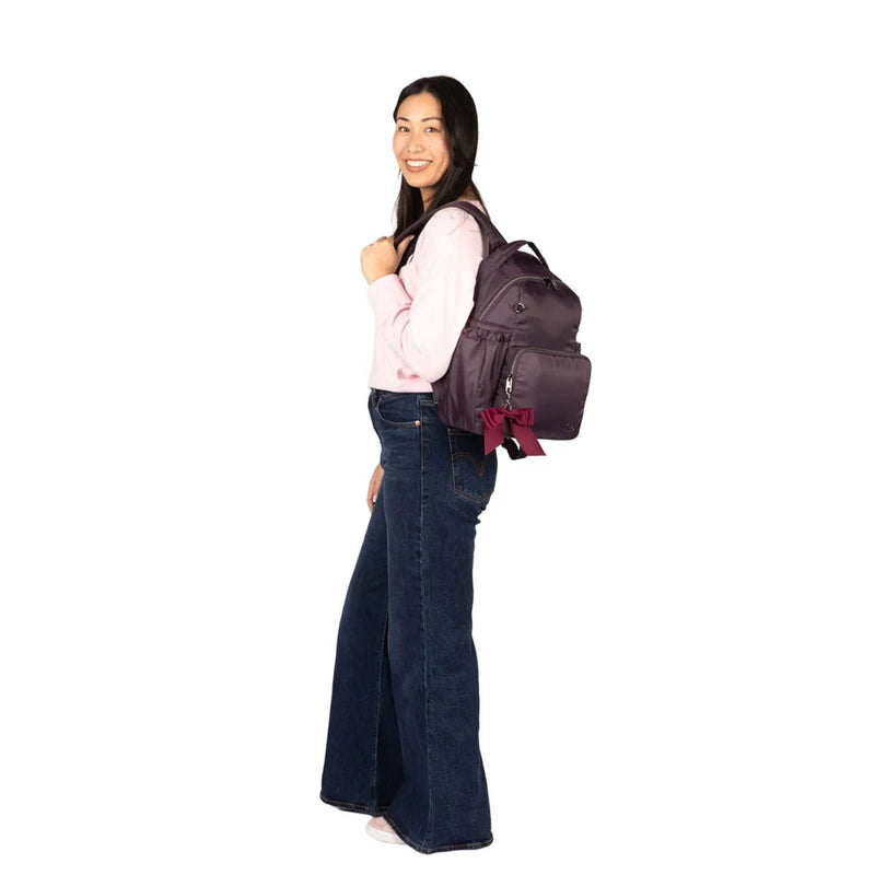 LUG - Pattycake Backpack with Bow Luggage & Bags BLACK