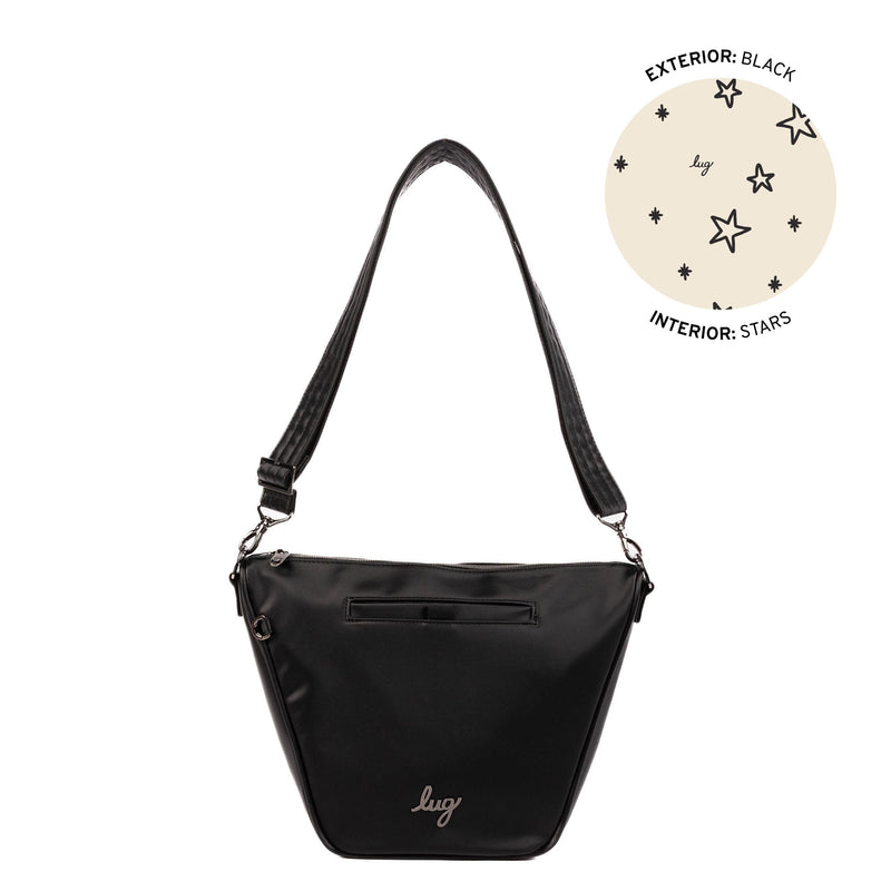 LUG - Quest Satin Luxe VL Shoulder Bag Luggage & Bags BLACK