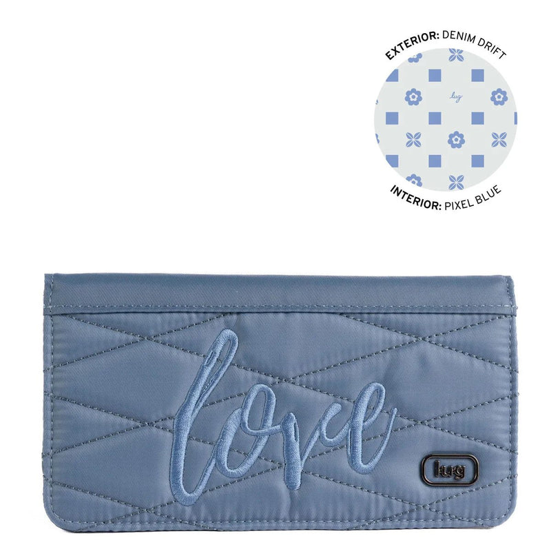 LUG - Sweep Slim Flap Wallet Luggage & Bags DENIM DRIFT