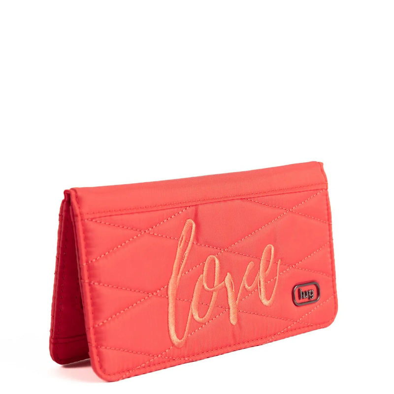 LUG - Sweep Slim Flap Wallet Luggage & Bags PINK GRAPEFRUIT