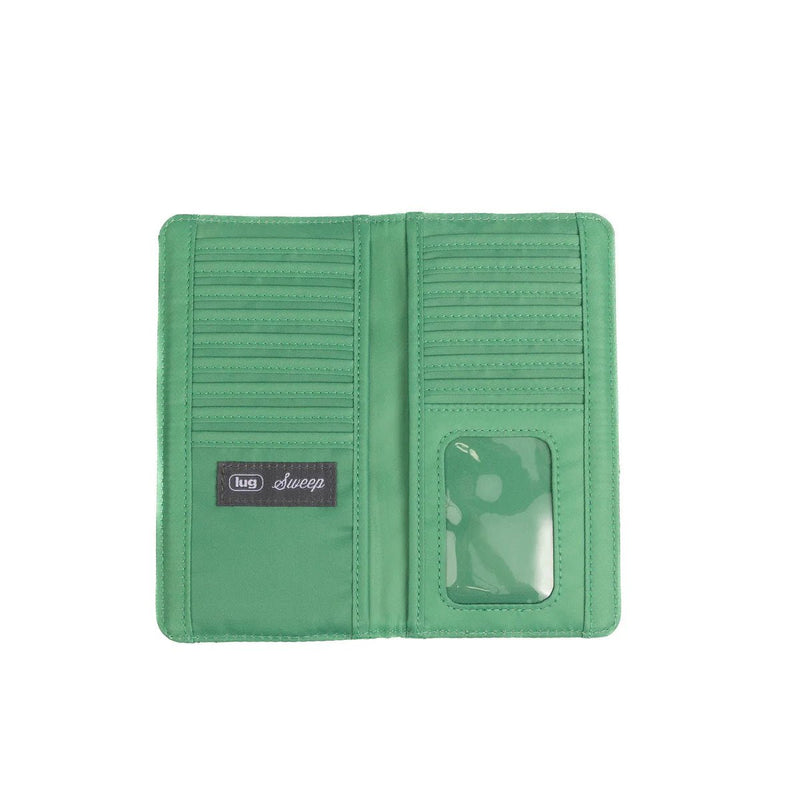 LUG - Sweep Slim Flap Wallet Luggage & Bags SPEARMINT GREEN
