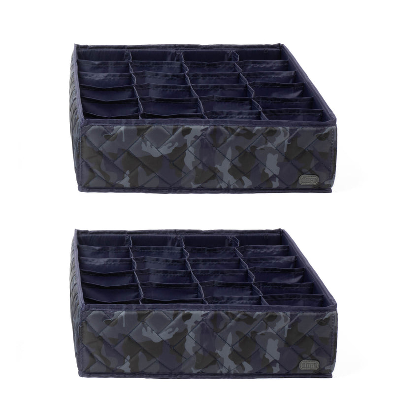 LUG - Trolley 2PC 24 Pocket Drawer Organizers