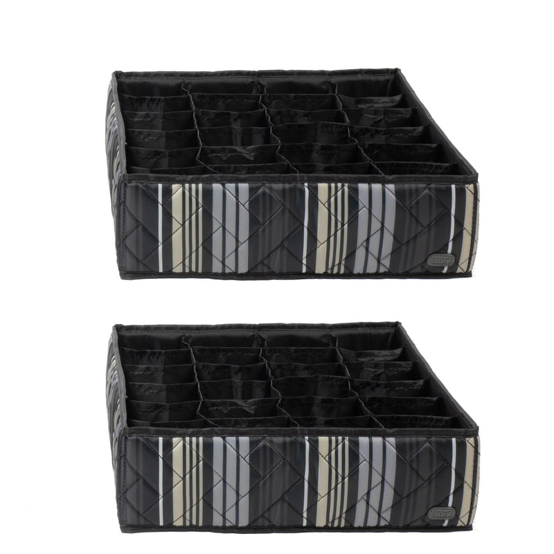 LUG - Trolley 2PC 24 Pocket Drawer Organizers