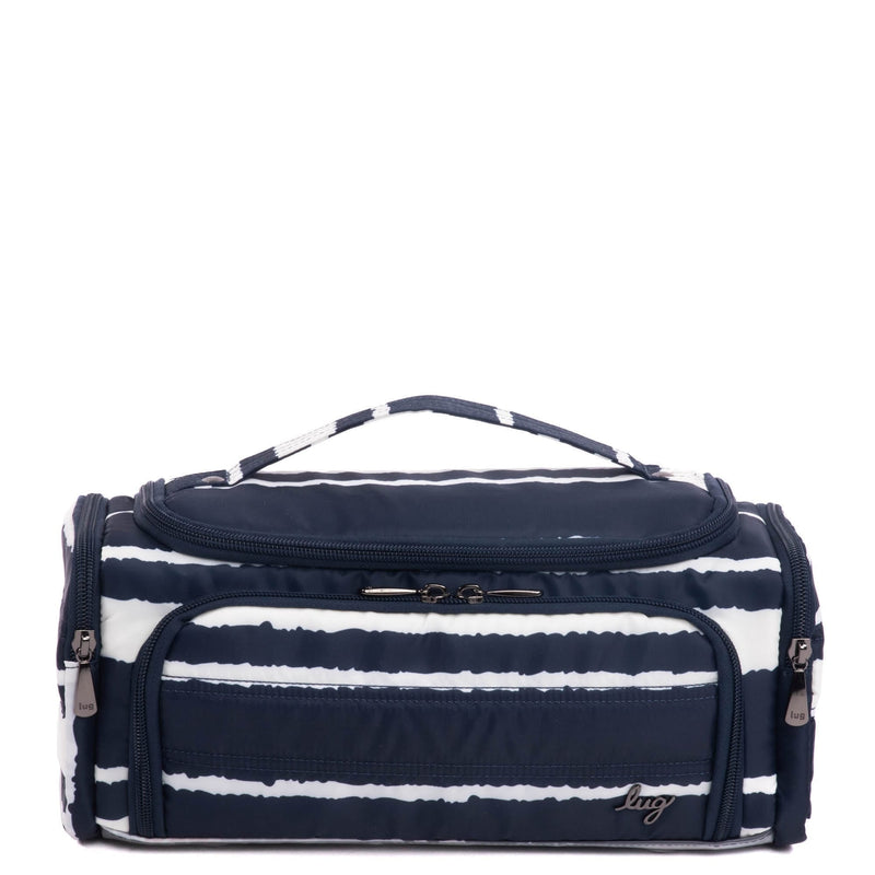 LUG - Trolley Cosmetic Case Luggage & Bags Navy Stripe