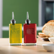 Luigi Bormioli – Optima Vinegar Bottle with Silicone / Stainless Steel Pourer | 25 cl – manufacturer gallery view