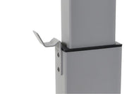 Luxor - Mobile Standing Desk / Lectern with Adjustable Height & Foot Pedal Office Supplies