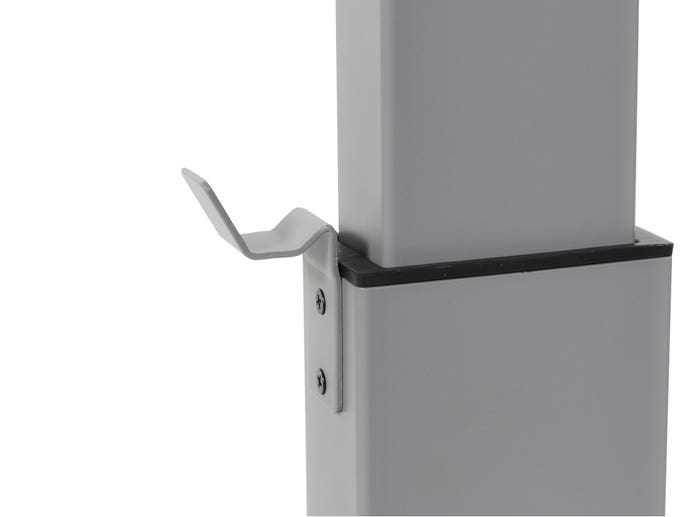 Luxor - Mobile Standing Desk / Lectern with Adjustable Height & Foot Pedal Office Supplies