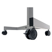 Luxor - Mobile Standing Desk / Lectern with Adjustable Height & Foot Pedal Office Supplies