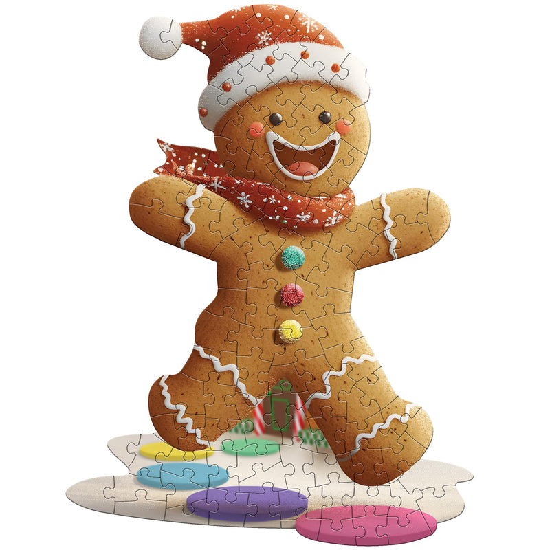 Madd Capp Puzzles - I AM Lil Gingerbread Man (100 PC) Toys & Games