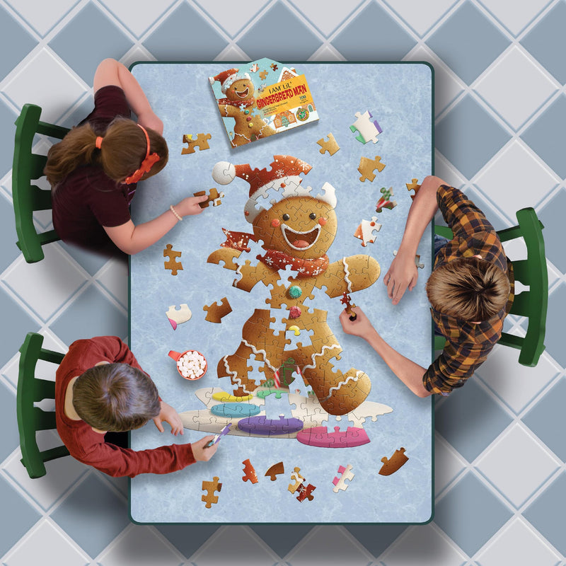 Madd Capp Puzzles - I AM Lil Gingerbread Man (100 PC) Toys & Games