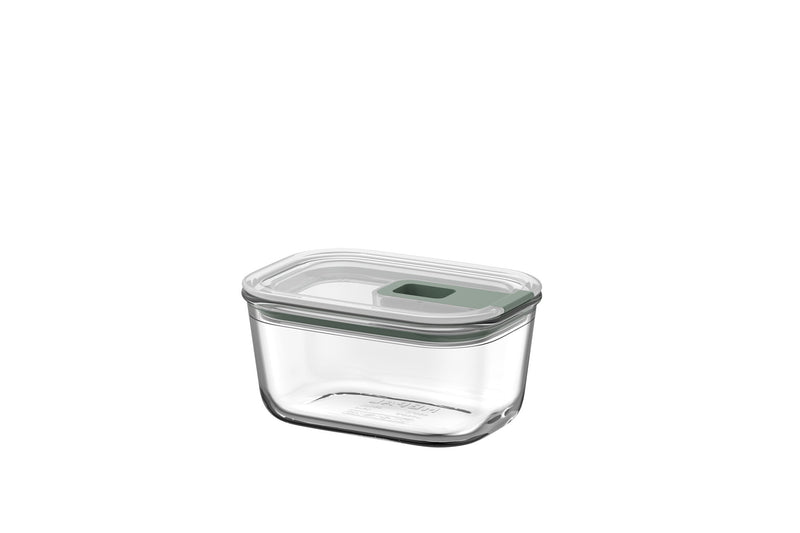 Mepal - EASYCLIP 2.0 Rect Glass Box 450ml - 15oz Nordic - Sage