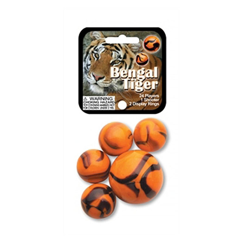 MARBLES - Bengal Tiger Game Net 24 + 1 Toys & Games