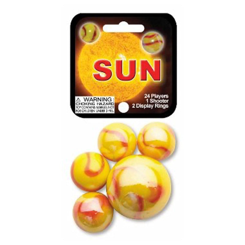MARBLES - Sun Game Net 24 + 1 Toys & Games