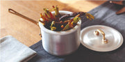 Marcato - mini casserole with 2 handles and lid - 12 cm Home & Kitchen