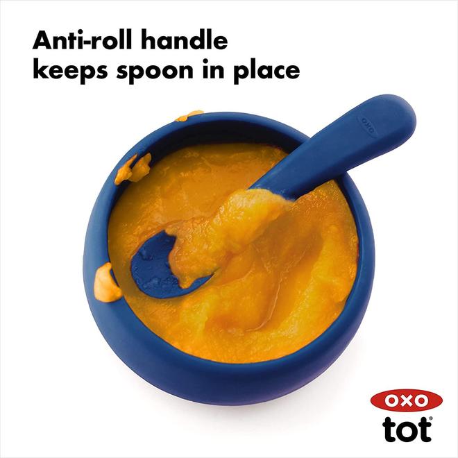 Oxo Tot - Silicone Spoon Set - 2 Pack