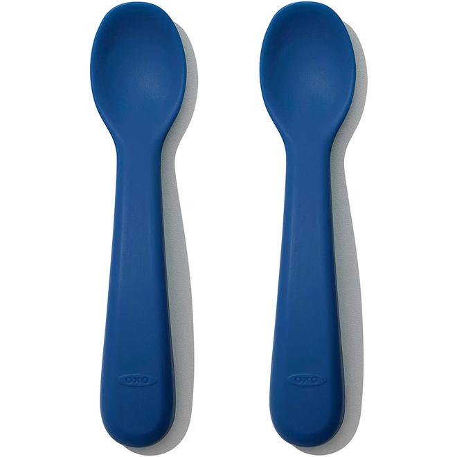 Oxo Tot - Silicone Spoon Set - 2 Pack