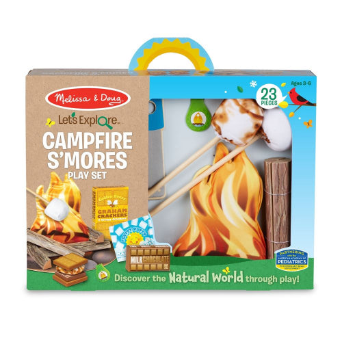 Melissa & Doug - Let's Explore Campfire S'Mores Play Set Toys & Games