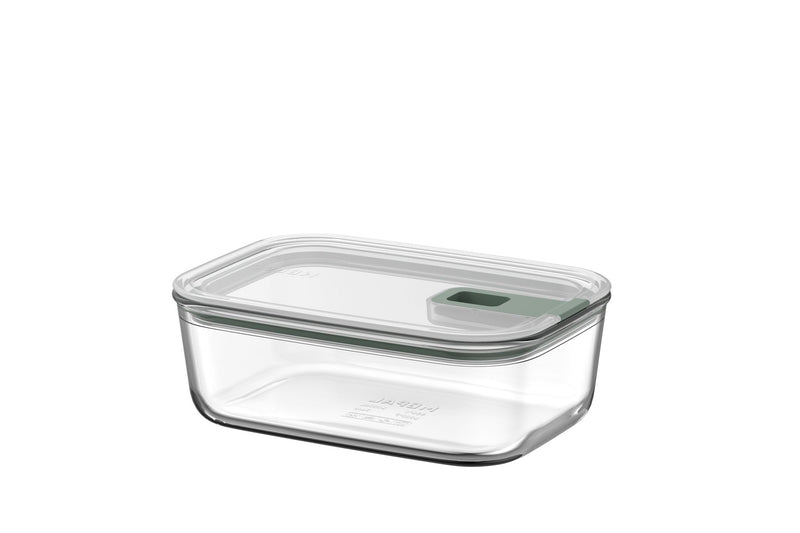 MEPAL - EASYCLIP 2.0 Rect Glass Box 1000ml - 34oz Nordic - Sage Home & Kitchen