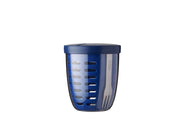 Mepal - Ellipse Fruit & Veggie Pot For Fresh Storage Home & Kitchen Vivid - Blue