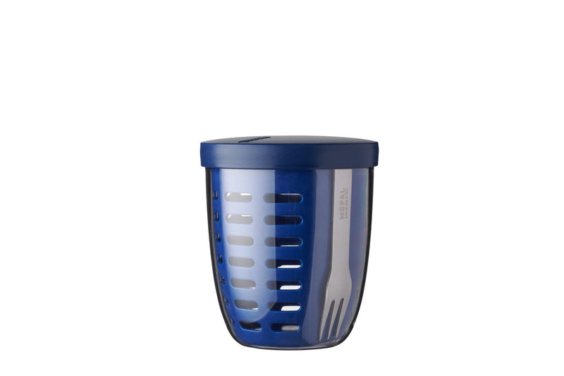 Mepal - Ellipse Fruit & Veggie Pot For Fresh Storage Home & Kitchen Vivid - Blue
