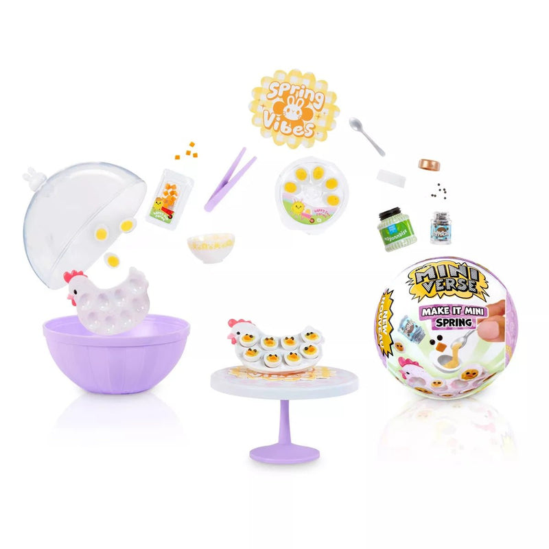 MGA Games - Miniverse - Make It Mini - Spring Theme Games & Toys