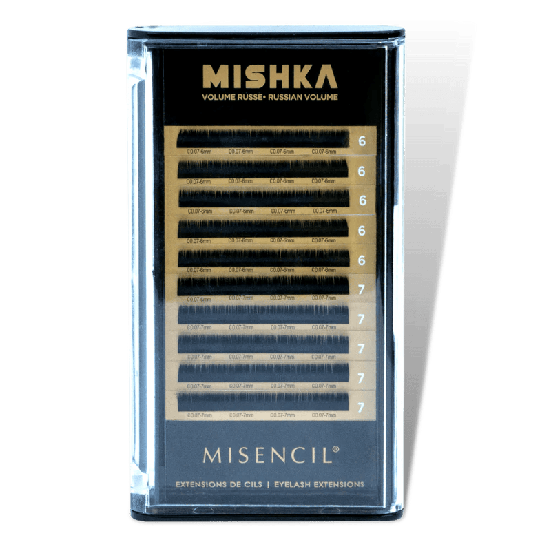 Misencil - Mishka 0.07 D Premium Eyelash Extensions Beauty & Personal Care 12mm