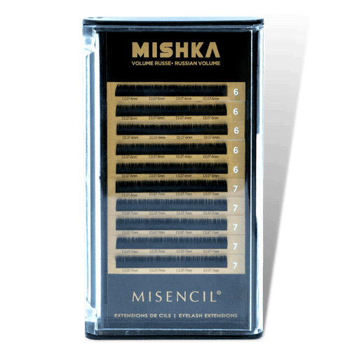 Misencil - Mishka 0.07 D Premium Eyelash Extensions Beauty & Personal Care 12mm