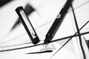MOLOTOW - Marker Conical Tip Black Tip Office Supplies