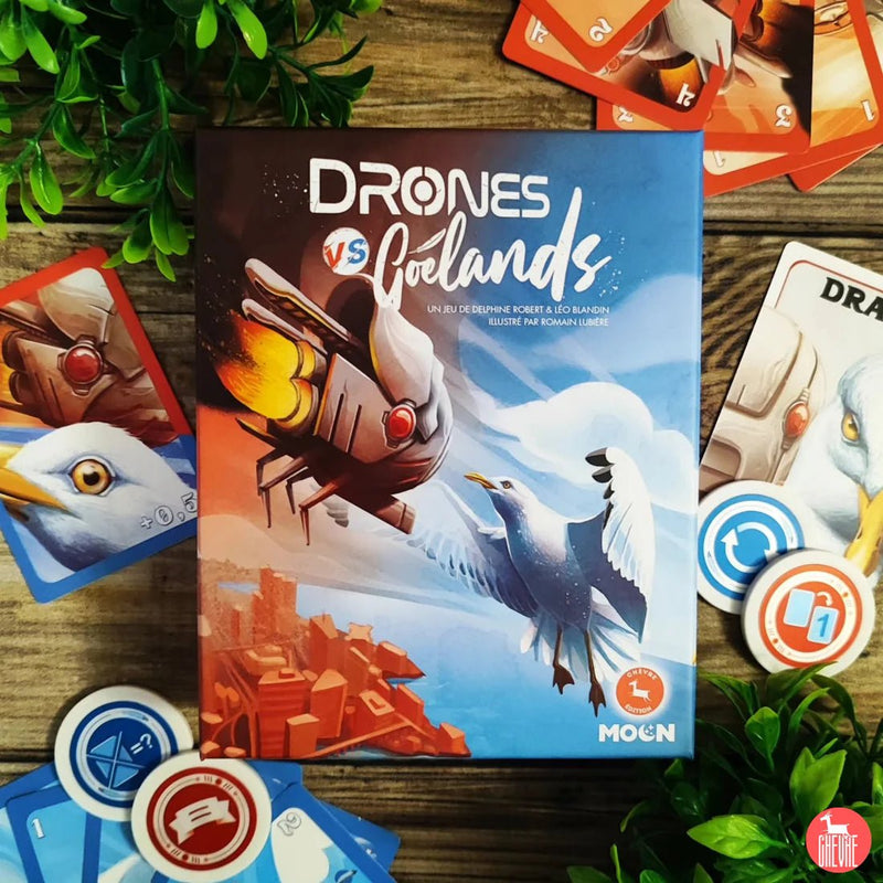 Moon Editions - Drones VS Goelands - French Toys & Games