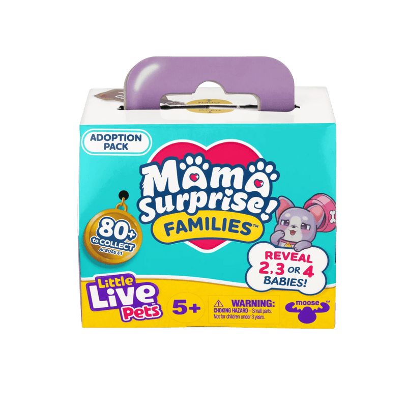 Moose Toys - LITTLE LIVE PETS - MAMA SURPRISE FAMILIES S1 ADOPTION Toys & Games