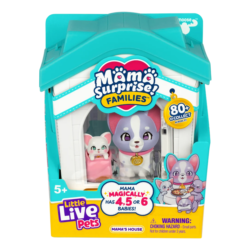 Moose Toys - LITTLE LIVE PETS - MAMA SURPRISE FAMILIES S1 MAMAS HOUSE Toys & Games