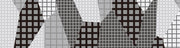 mt Separate Check Monochrome washi tape – black-and-white pattern detail