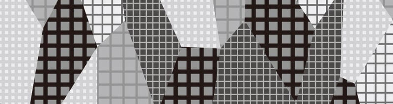 mt Separate Check Monochrome washi tape – black-and-white pattern detail