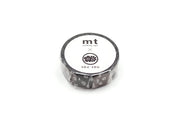 MT TAPES - Washi Tape 15mm x 7m Decorative Tape Arts & Crafts With Flowers