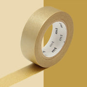 MT TAPES - Washi Tape 15mmx7m Matte and Metallic Finishes Decorative Tape Arts & Crafts Gold