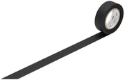 MT TAPES - Washi Tape 15mmx7m Matte and Metallic Finishes Decorative Tape Arts & Crafts Matte Black