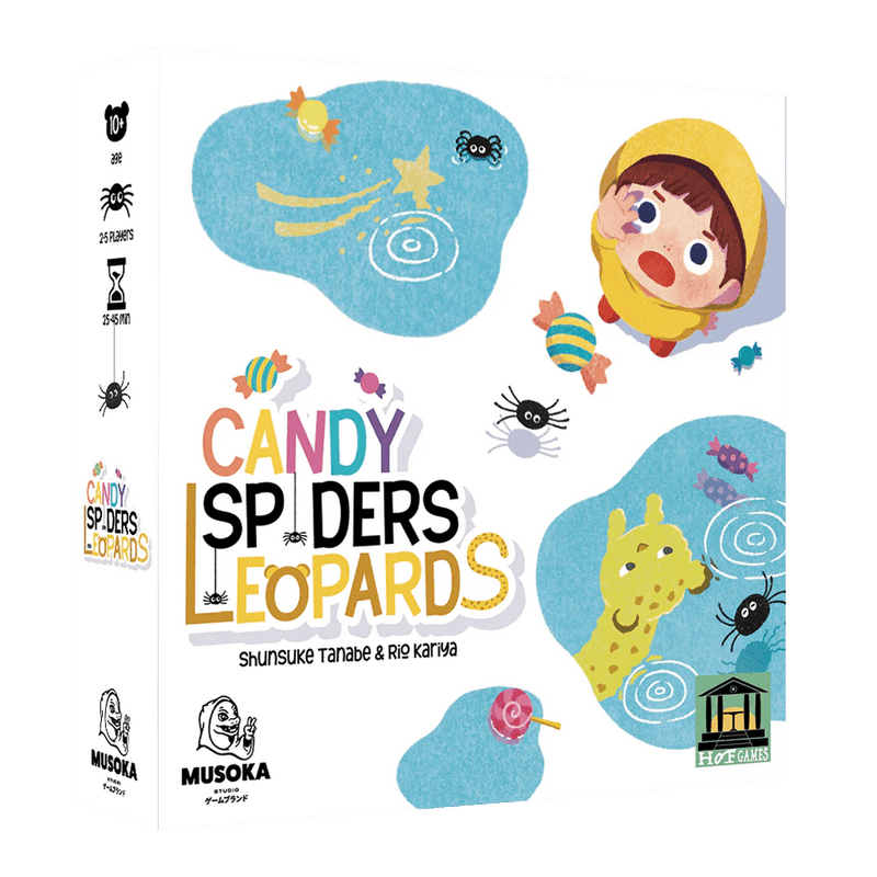 MUSOKA - CANDY SPIDERS LEOPARDS (BIL) Games & Toys